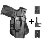 Superior Alternatives defense-polymer-paddle-level-2-holster-lh-fits-byrna-sd-and-xl-4 on sale with leg drop down holster