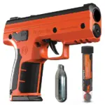 Byrna EP pepper gun on sale from superior alternatives S A Self Defense - Orange
