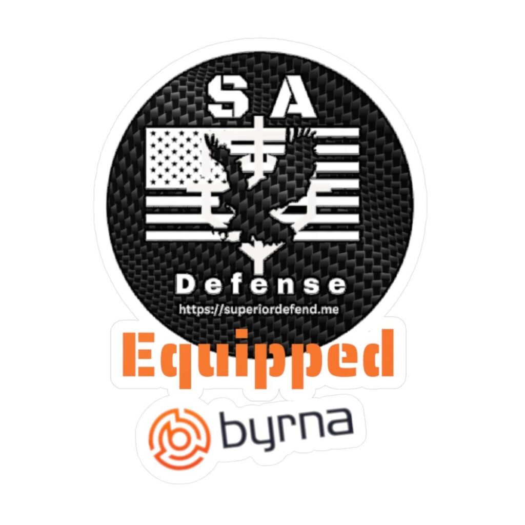 The Byrna EP Discontinued with Honors. Updated 4/17/2025: The new Byrna CL is released 16 S.A. Self Defense Byrna Equipped Vinyl Decal