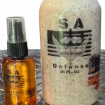 S.A. Self Defense All Natural, Organic Body Wash & Beard Oil Bundle (Shining Armour Scent)