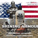 S.A. Self Defense Body Wash 100% Plant based, Natural & Organic (Shining Armour Scent)