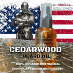 S.A. Self Defense Beard Oil (Cedarwood scent)