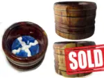 S.A.-Self-Defense-Barber-Shaving-bowl-cedar-marble-and-epoxy (1) sold
