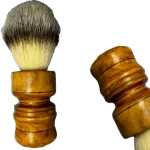 Barber Shaving brush juniper handle with fullmoon brush knot