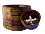 S.A. Self Defense Barber shaving stand show shaving bowl and shaving brush set