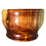 Barber Shaving Bowl Cedar Large