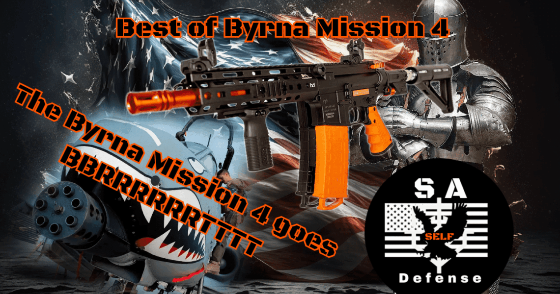 S.A. Self Defense selling and the best of Byrna Mission 4 and the mission 4 goes brrrrttt