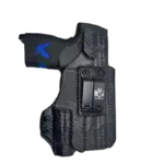 S.A. Self Defense OWB Holster with S.A. Self Defense 1500 laser light for Byrna LE
