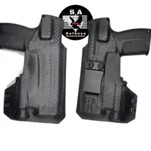 S.A. Self Defense OWB Lser Light Holster Fits Byrna LE Dot sight capable main1