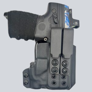 S.A. Self Defense Kydex holster fits Byrna SD with S,A, Self Defense mini 1300 laster
