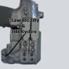S.A. Self Defense Kydex holster fits Byrna SD with S,A, Self Defense mini 1300 laster claw ready