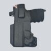 S.A. Self Defense Kydex holster fits Byrna SD with S,A, Self Defense mini 1300 laster waist side