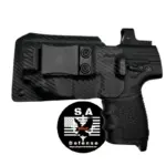 S.A. Self Defense Holster fits Byrna SD with Crimson trace laser or Byrna Laser OWB