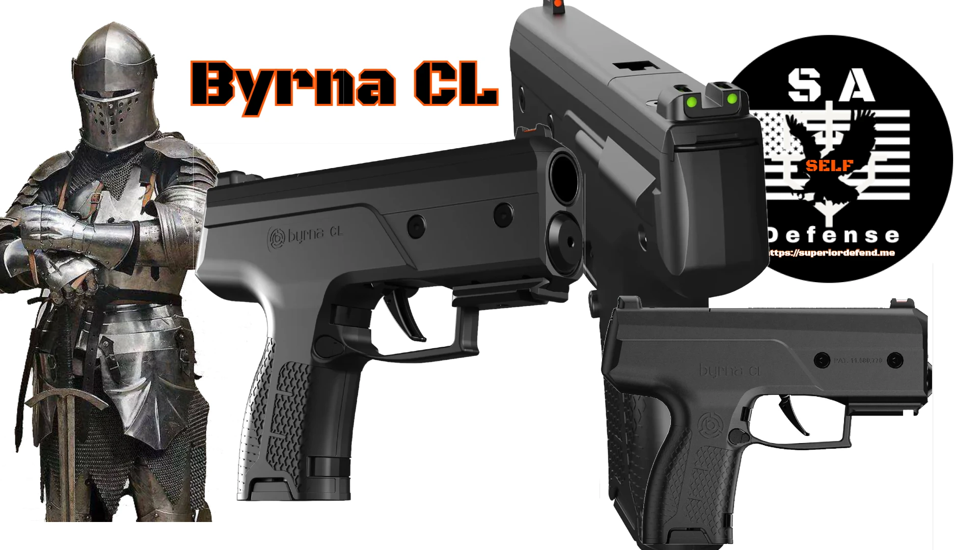 Byrna CL order yours today from S.A. Self Defense