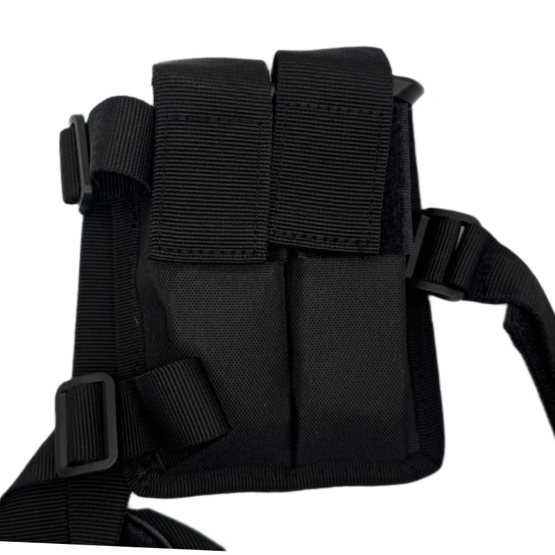 S.A. Self Defense Shoulder Holster for byrna cl and Byrna SD 2 magazine holster view closed