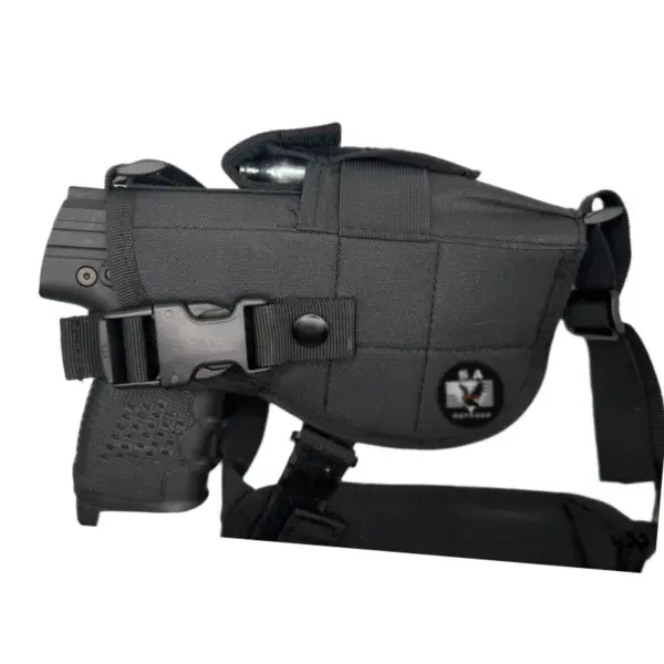 S.A. Self Defense Shoulder Holster for byrna cl and Byrna SD front view