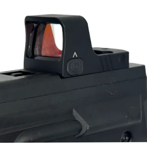 S.A. Self Defense red dot sight for the Byrna CL angle byrna cl