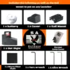 S.A.-Self-Defense-red-dot-sight-for-the-Byrna-CL-s.a.-angle-byrna-CL includes
