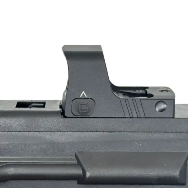 S.A. Self Defense red dot sight for the Byrna CL side