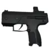 S.A. Self Defense red dot sight for the Byrna CL side w byrna cl