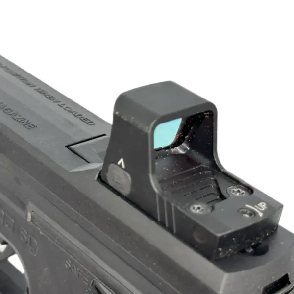 S.A. Self Defense Byrna ProFiber + Red Dot Sight Upgrade Bundle (Fits Byrna SD, LE, EP, SDXL) show byrna sd with bundle top angle