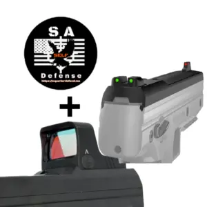 Byrna ProFiber + Red Dot Sight Upgrade Bundle (Fits Byrna SD, LE, EP, SDXL)