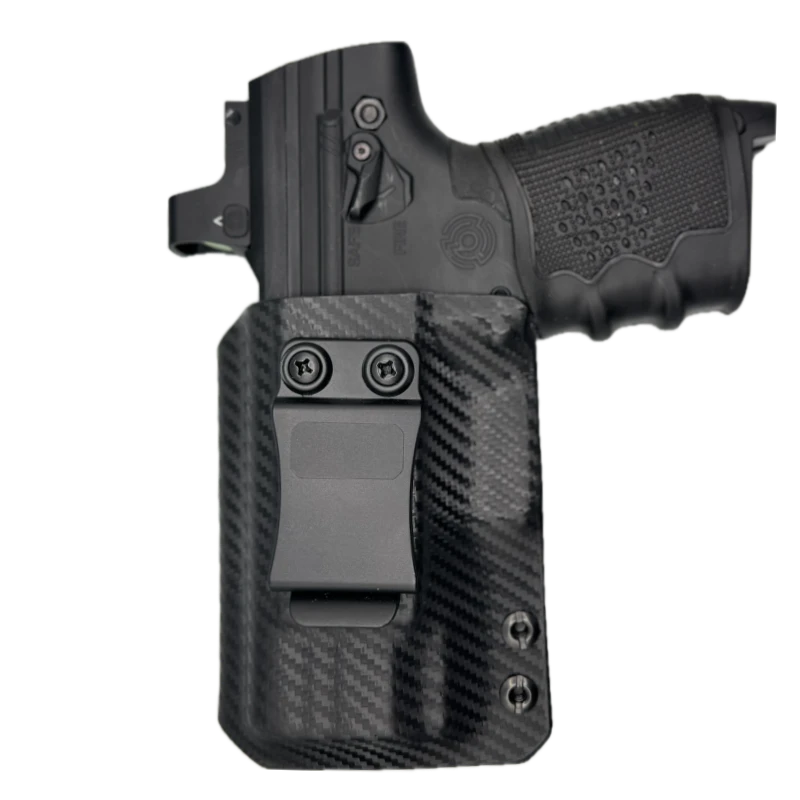 S.A. Self Defense IWB Holster for Byrna SD with or without Red dot sight with byrna sd in