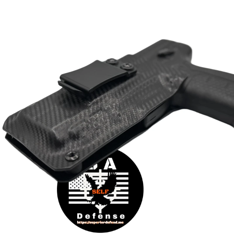 S.A. Self Defense Byrna LE OWB Holster angle