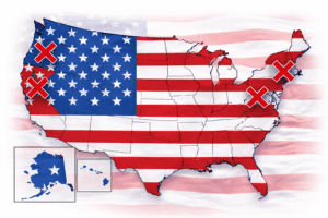 S.A. Self Defense Shipping is prohibated to ship to these states for this product