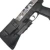 S.A. Self Defense OWB Holster for the P2P Secure Pepper Launcher slide back we