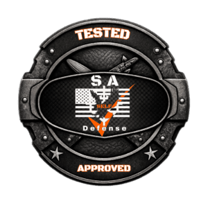 S.A. Self Defense Tested and Approved products sold by S.A. Self Defense compatible white