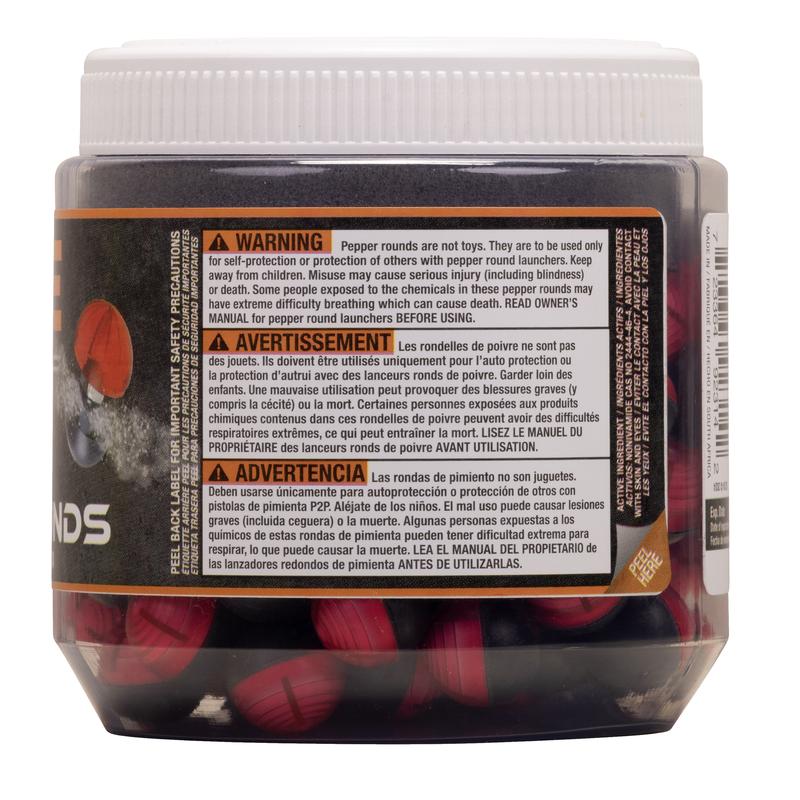 🔴 P2P Core Defense Pepper Rounds .68 Cal – Steel Core (100 Count) 8 2292314 Core Defense .68 cal Pepper Rounds 100ct Jar_alt2