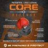 Core Defense Pepper .68 cal 10ct Tube Infographic