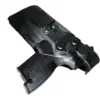 S.A. Self Defense OWB Level 2 Holster fits the Byrna LE thumbreak side angle back