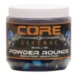 🔵 P2P Core Defense Inert Powder Rounds .68 Cal – Steel Core (100 Count)