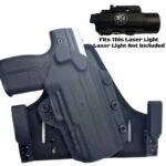 Byrna LE Holster ShadowFlex with S.A. Self Defesne 1500 Laser Light sigh attachment