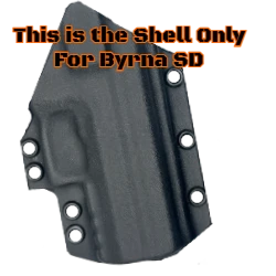 S.A. Self Defense ShadowFLex Byrna SD Shell only holster replacement 1
