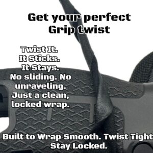 Goon Tape – Tactical Grip Wrap for Guns, EDC & Gear 38 Twist the goon tape to get a better grip with S.A. Self Defense goon tape