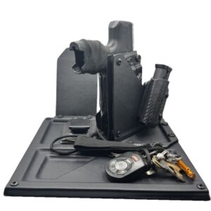 S.A. Self Defense EDC Tray with wireless charging and Magaing holster gun holster built in