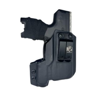 S.A. Self Defense Holster fits the Byrna Cl with Olight attached