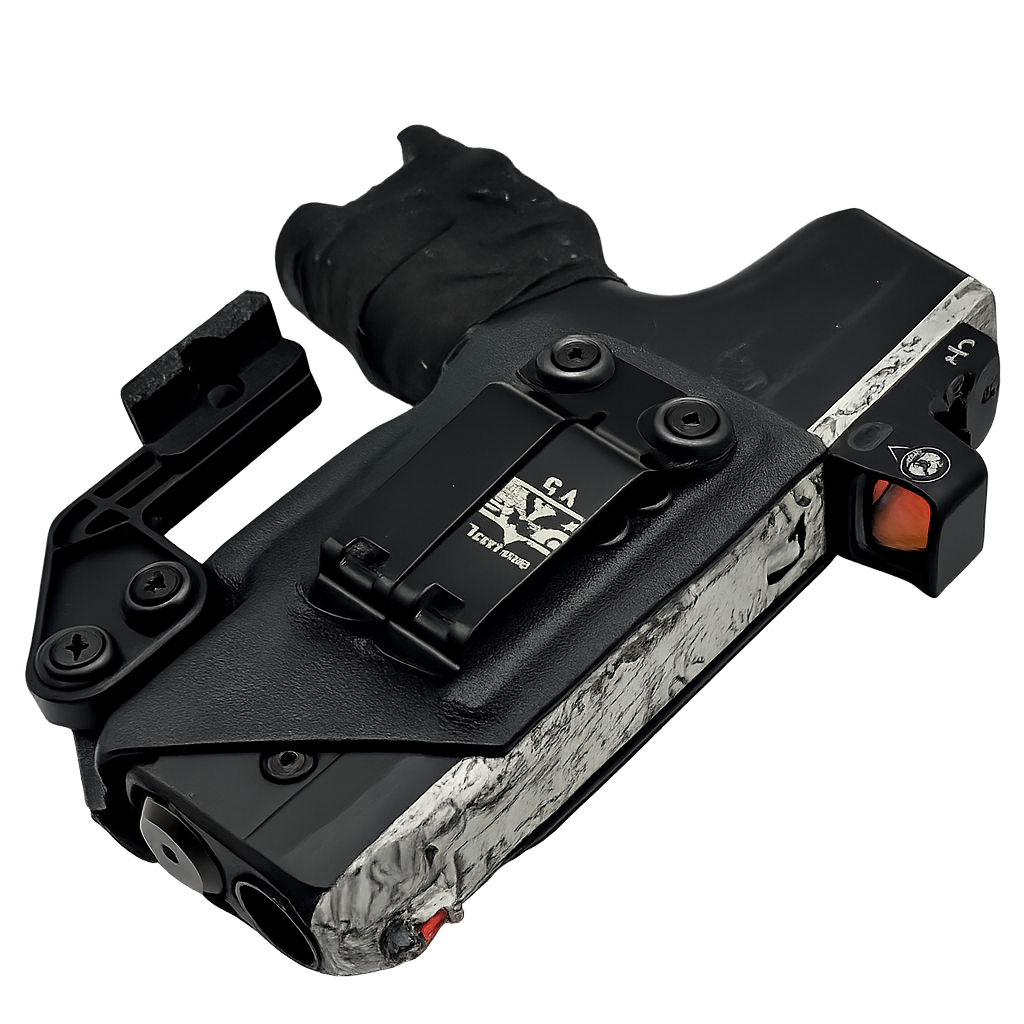 Byrna CL Trigger guard hybrid holster by S.A. Self Defense