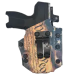 S.A. Self defense Infused Kydex Holster with Byrna CL XL and we the people image
