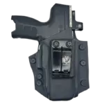 Single Clip ShadowFlex Leather Holster for Byrna CL, CL XL IWB & OWB
