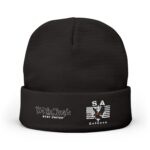 We the People – Stay United S.A. Self Defense  Embroidered Knit Beanie