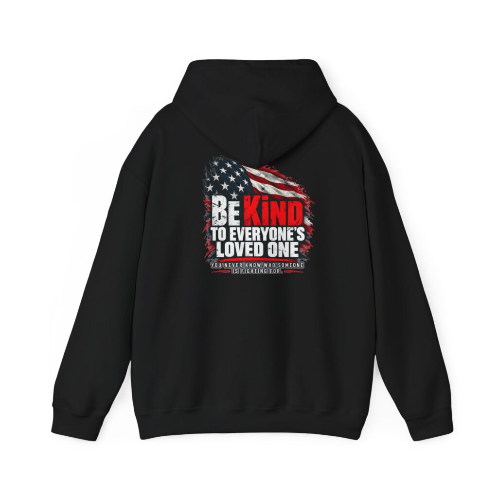 Be Kind to Everyone’s Loved One S.A. Self Defense Heavy Blend™ Hoodie