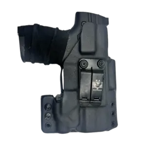 Byrna SD & LE SB Holster w 1300 Mini Laser Light Sight Attached IWB & OWB