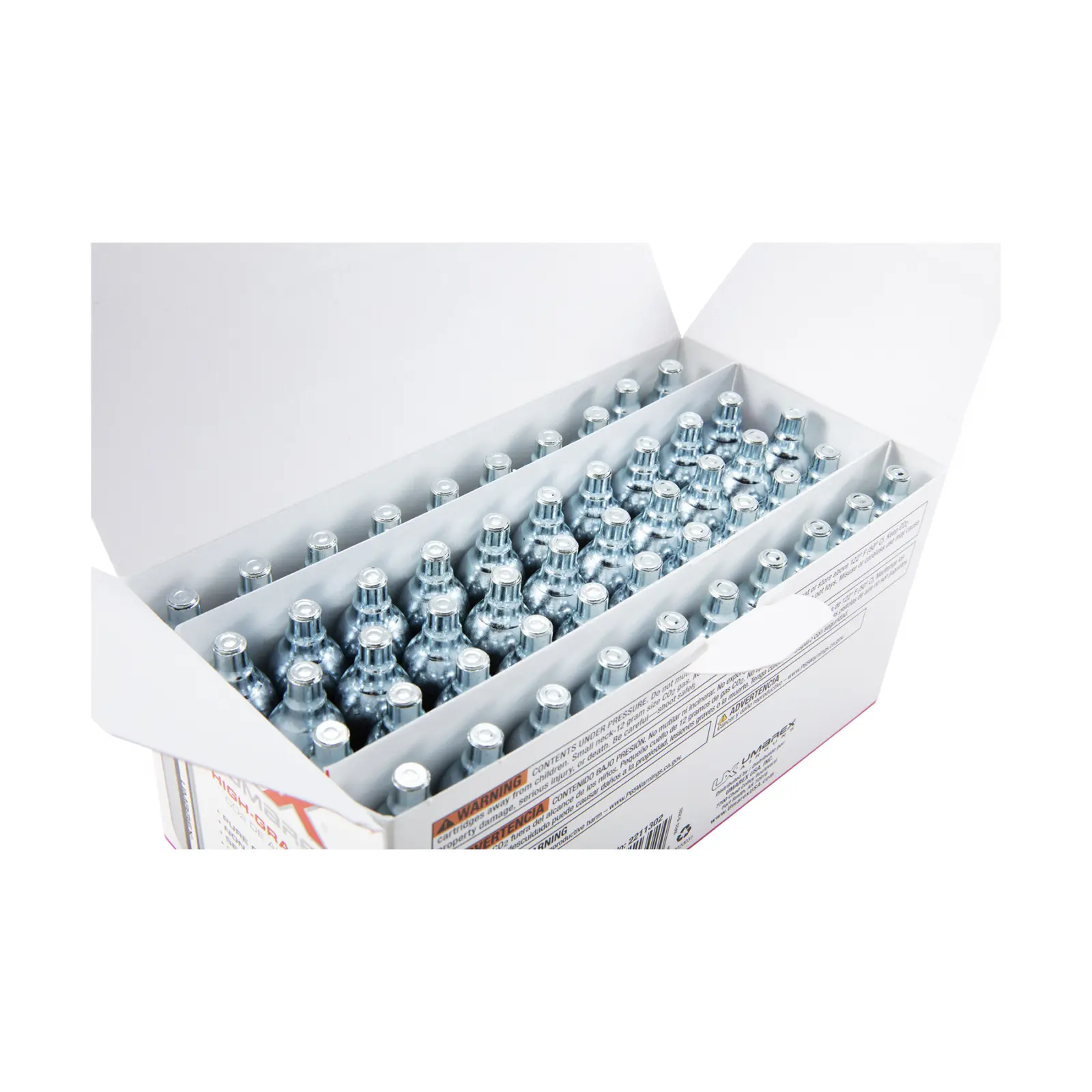 UX 12G CO2 CYLINDERS-50 COUNT 8 12g C02 cylinders (50 pk) — Gallery image 7
