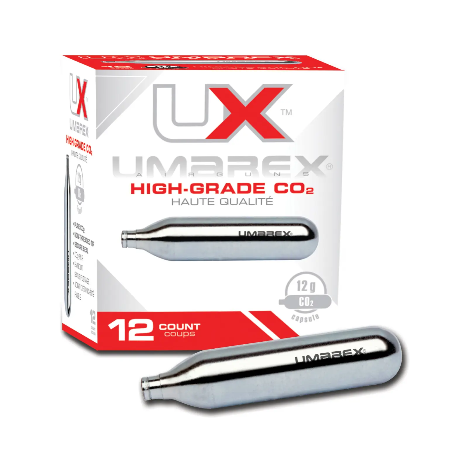 12G CO2 CYLINDERS - 12CT 2 12g CO2 cylinders (12 pk) — Product image