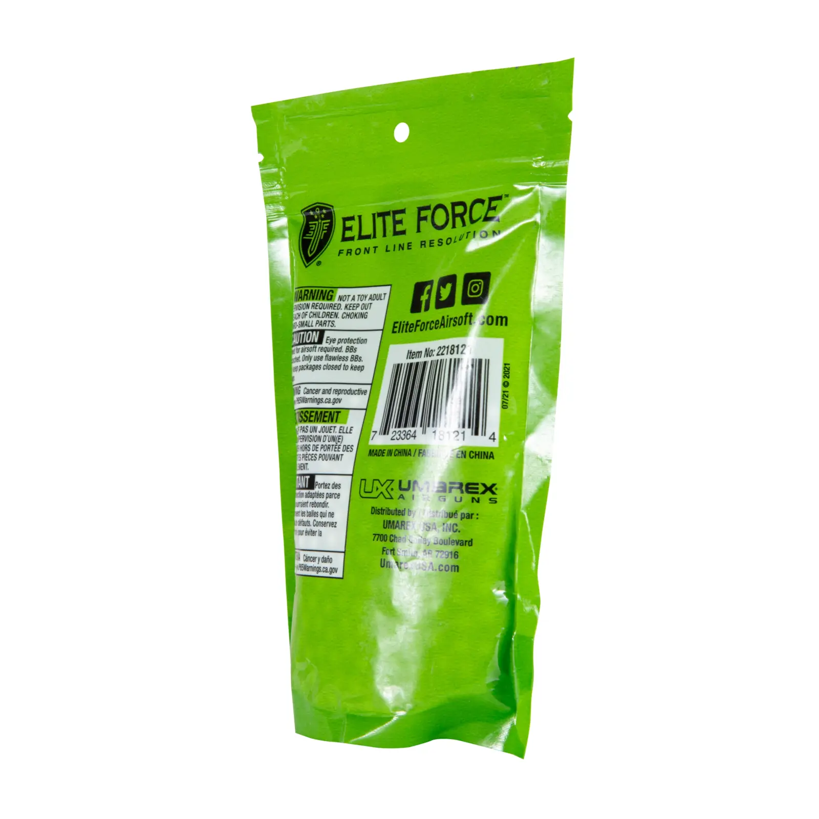 EF FIELD BBS .25 BIO-1000ct(BAG) 6 EF FIELD BBS .25 BIO-1000ct(BAG) — Gallery image 6