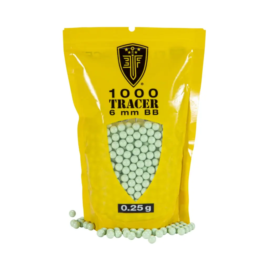 The Byrna EP Discontinued with Honors. Updated 4/17/2025: The new Byrna CL is released 12 EF Tracer BBs .25-Green-1000ct(BAG) — Product image
